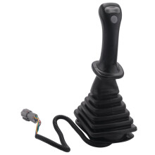 4X 3 Buttons Excavator Joystick Assy Handle Gears with Dust Cover for Daewoo Doosan DH DX150 215 225 300 370-9C Left