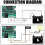 12x W1209  12 V LED Digital Thermostat Temperature Controller,-50-110C Temp Control  Board with Sensor Probe 6
