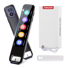 134 Language Translator Pen with OCR Scanner, Smart Reading Pen with Voice Translation, Text Scanner & Speech to Text for Study Travel Office