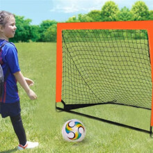 Tragbares Fußballtor für Kinder, Netzrahmen für Fußballtraining, Beweglicher, Faltbarer Türrahmen für Fußballspiele, --Fußballtor