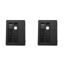 2X Car Console Gear Shift Indicator 6130553 for TJ 1997-2006 Floor Shift Indicator Trim Cover