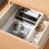 Pull-Out Cabinet Organizer Kitchen Sliding Cabinet Basket Organizer Retractable Drawer Dividers Storage Box Rectangle 5