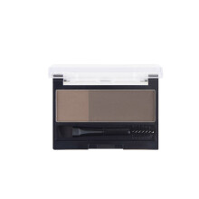 (03 -Coffee Color) Eyebrow Stamp Powder Natural Shape Eye Makeup Waterproof Mirror ADJUSTABLE