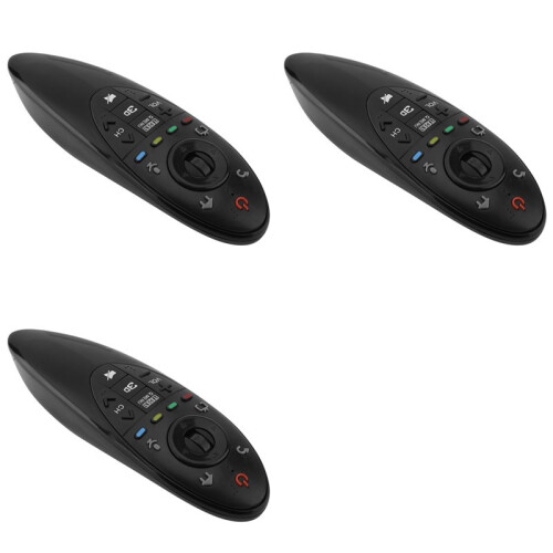3X an-MR500G Remote Control for  3D Dynamic Magic  TV Remote Control an-MR500 MR500G Replacement No Support Voice