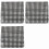 3X WS2812 RGB LED Matrix Panel Individually Addressable Flexible for Video Display, DC5V (16x16) 1