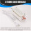 Negative Ionizer Generator Ionizer Air Purifier Remove Smoke Dust Air Purifiers Ion Anion Generator Ionizer EU Plug 6