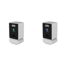 2X Cámara IP HD Inalámbrica para Exteriores, Monitoreo de Seguridad, Control Remoto, Videocámaras, Videovigilancia, Hogar Inteligente.