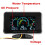 3X 3 In1 LCD Auto Digitale Meter Voltmeter/Oliedruk/Watertemperatuur 12-24V Universeel 5