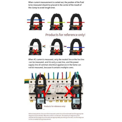 Intelligent Digital Clamp Meter High Precision Multimeter 400A AC/ Clamp Meter Digital Display Backlight Clamp Meter 2