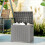 73L Waterproof Outdoor Storage Box with Handles 2