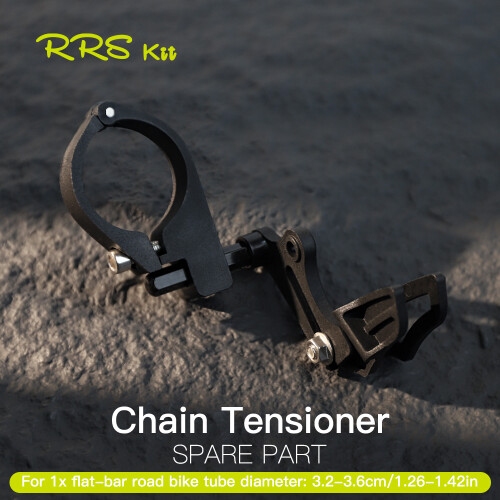 Rrskit Mountain Bicycle Chain Guide Positive and Negative Tooth Chain Stabilizer Front Pulling Chain Press to Prevent Chain Drop