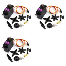 3X MG996R Servo 9kg/cm 11kg/cm High Torque Servo Digital Metal Gear for RC Car Model Helicopter Boat DIY Parts