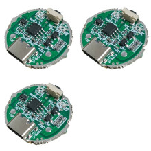 3X Side Press Strong Light Flashlight Driver Board Circuit Board USB Interface Circuit Board DIY Accessories 10W