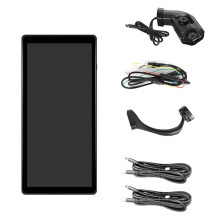10.36inch Car Side View Vertical Monitor for Truck Bus Rearview Mirror Touch Screen 2 Channel DVR IP68 Recorder Left