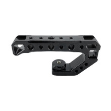 2X DSLR Camera Top Handle Mirrorless Camera Handle Cold Shoe Adapter Bracket Multifunctional Expansion Handle
