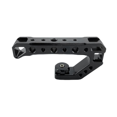 2X DSLR Camera Top Handle Mirrorless Camera Handle Cold Shoe Adapter Bracket Multifunctional Expansion Handle