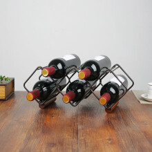 Wine Bottle Storage Rack Modern Wine Shelf Red Wine Rack Metal Bar Accessories Honeycomb Wine Rack Wine Display Holder