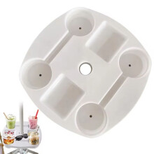 Patio Umbrella Table Tray Outdoor Umbrella Table Tray with 4 Cup Holders Beach Table Outdoor Umbrella Table Beach Table