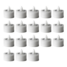 Solar Tea Light Led Candles Flameless Outdoor Waterproof Solar Tea Lights Rechargeable Candles for Garden Home Decor A