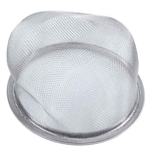 10X Teapot Diameter 80mm Metal Mesh Tea Leaf Spices Strainer Basket 2