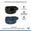 CTM Womens 35 mm Wide Basic Bridle Belt 7