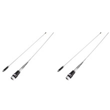 2X Antena CB UHF de 3,5 DBi, 27 MHz, PL259 Macho para Radio Móvil Midland//Midland/Maxon, para Vehículos, Automóviles y Camiones.