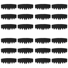 Baseball Caps Inserts Shapers, Flexible Washable Reusable Hat Liner Cap Fitter Inserts, Hat Sweat Liner 24pcs