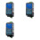 3X Din-Rail ZLAN5143D Serial Device Server Modbus Gateway RS485 da A TCP/IP DC9-24V Supporto Full Duplex 1
