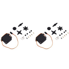 2X MG996R Metalen Standaard Servo Hoog Koppel Metalen Tandwiel Servo Digitale Servo FUTABA JR RC Auto Helikopter Upgrade Onderdelen