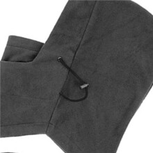 2X Winter Balaclava Outdoor Warm Fleece Cycling Snowboard Hood Protection Hats Face Cover,Gray