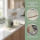 Sliding Tray Mat for Bottle Washer, Silicone Countertop Protector with Drip Drying Pad 3