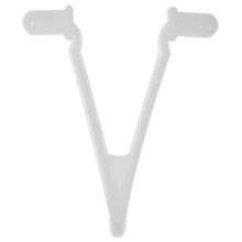 100 Pcs Pool Supplies V-Clip Butterfly Telescopic Pole Fixing Clip Used for Pool Vacuum Handle Net Brush Pole