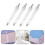 8pcs/Set Elastic Sheet Clips Double End Clips Fixed Suspender Sheet Fasteners Adjustable Length 35-70 3
