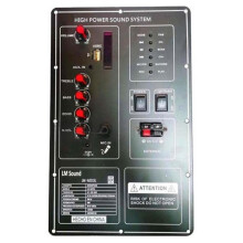 9V Digital Stereo Amplifier Board Microphone Karaoke Amplifiers 15w+15w for 6-8 Inch Speaker 7.4V Battery