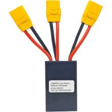 XT90 Dual Battery Discharge Converter,Simultaneous Connection Adapter,Balanced Discharge Module,Ebike Parts,10V-100V,50A