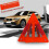2X Portable Car Auto Reflective Traffic Warning Sign Triangle Foldable Solid Standing Tripod Road Emergency Standby 1