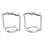 Coffee & Tea Cup Storage Rack Kitchen Mug Hanging Display Rack Drinkware Rack 1