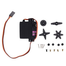 3X MG996R Metall-Standardservo Hochdrehmoment-Metallgetriebe-Servo Digitalservo FUTABA JR RC Autohubschrauber-Tuningteile