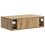 VidaXL vidaXL Wall-Mounted Side Table Artisan Oak 59 x 34.5 x 17 cm 7