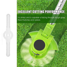 200Pcs Plastic Grass Trimmer Blades Lawn Mower Trimmer Accessories Lawn Mower Blade Cordless Trimmer Garden Tool