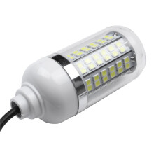 5X 12 V 15 Watt Angeln Licht 108 Stücke 2835 LED Unterwasser Fischen Licht Lockt Fisch Finder Lampe Zieht Garnelen Tintenfisch Krill (Weiß + Weißes
