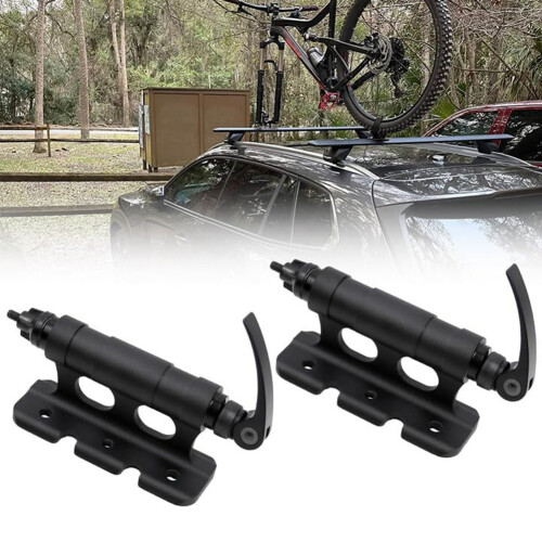 Bicycle Rack Mount Front Fork Mount Bracket with Quick Release Alloy Fork Block Mounts for Most Mountain Bikes 1