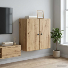 vidaXL Wall-Mounted Cabinet Artisan Oak 59 x 31 x 60 cm