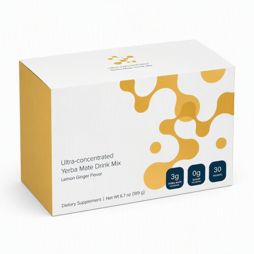 Lemon Ginger Flavour | Herbal Energy Drink (30 Sachets) 2