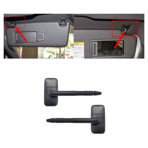 Car Sunvisor Sun Visor Shade Arm Bracket Mount for  Macan 2014 -2022 Sun Visor Shade Base Bracket Right 1