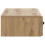 VidaXL vidaXL Wall-Mounted Side Table Artisan Oak 87.5 x 34.5 x 17 cm 6