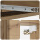 VidaXL vidaXL Wall-Mounted Side Table Artisan Oak 87.5 x 34.5 x 17 cm 8