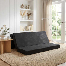 vidaXL Klappsofa Bett 200 x 67 x 45 cm Schwarz