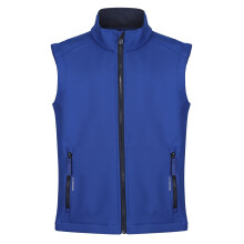 (32In, New Royal/Navy) Regatta Professional Childrens/Kids Softshell Reflective Gilet
