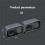 1 Set Computer Speakers for PC, 2x3W USB Powered Small Stereo Speakers with 3.5mm Aux, Volume Control, Plug and 2